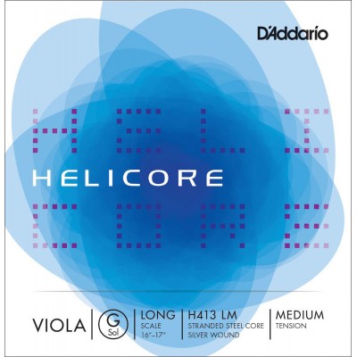 HELICORE VIOLA SINGLE G STRING LONG SCALE MEDIUM TENSION