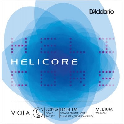 D\'addario Helicore Violon Alto Corde De Do Long Scale Medium/file