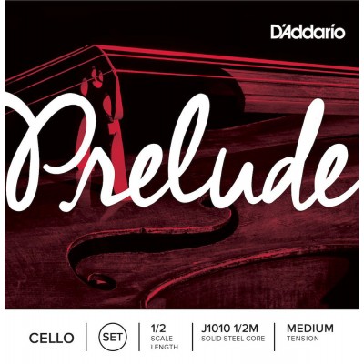D\'addario Prelude Violoncelle 1/2 Jeu De Cordes - Tension Normale J1010-1/2m  