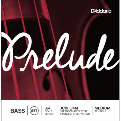 3/4 PRELUDE BASS STRING SET MEDIUM TENSION