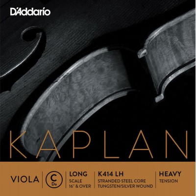 K414LH KAPLAN KAPLAN C STRING ONLY FOR ALTO LONG SCALE HEAVY VOLTAGE RED