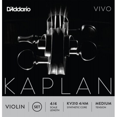 D\'addario And Co Cordes Violon Kaplan Vivo 4/4 Medium