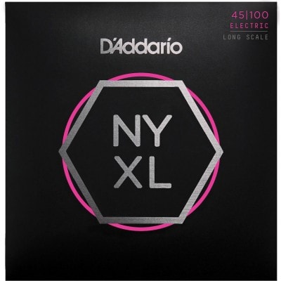 D\'addario And Co Nyxl Basse Regular Light, 45-100