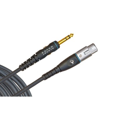 D\'addario And Co Cable Micro Gamme Custom Par D\'addario Xlr Femelle Vers 1/4 3 M