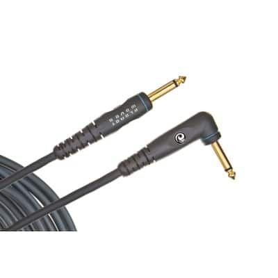 D'ADDARIO AND CO CUSTOM SERIES INSTRUMENT CABLE RIGHT ANGLE 10 FEET
