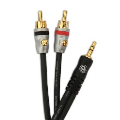 D\'addario And Co Mini-cable Dual Rca Vers Stereo D\'addario 1,5 M