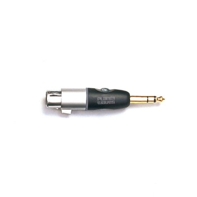1/4 INCH MALE BALANCED TO XLR FEMALE ADAPTER