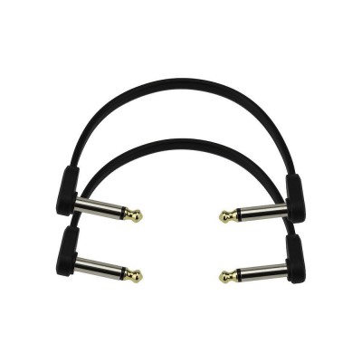 PW-FPRR-206 FLAT PATCH CABLE RIGHT ANGLED 15CM DOUBLE