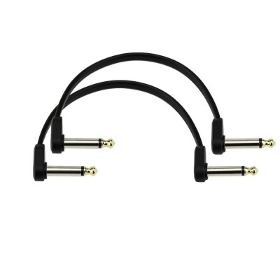 PW-FPRR-206OS FLAT PATCH CABLE RIGHT ANGLED 15CM DOUBLE