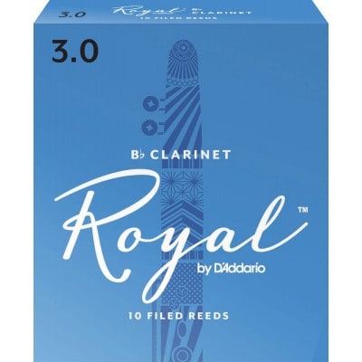 RICO ROYAL BB CLARINET REEDS 3