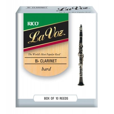 RICO LA VOZ BB CLARINET REEDS HARD