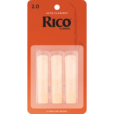 RDA0320 - RICO ALTKLARINET RIETEN 2.0 AANTAL PER VERPAKKING 3