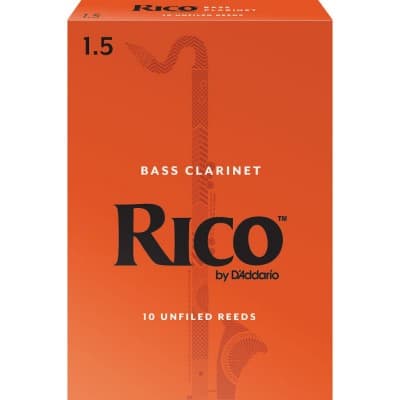 ORANGE BASS CLARINET REEDS 1.5