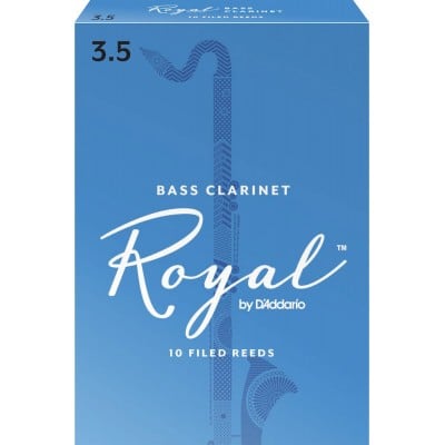 Rico Anches De Clarinette Basse Royal 3.5 