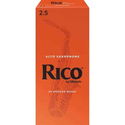 RIA2525 - RICO ANCE SASSOFONO SOPRANO FORCE 2.5 BOX OF 25