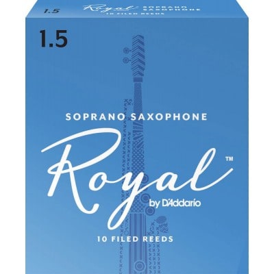 Rico Anches Saxophone Soprano Royal Force 1.5 Pack De 10