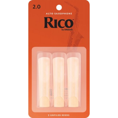 Rico Anches Saxophone Alto Force 2.0 Pack De 3