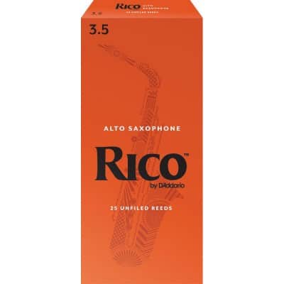 RJA2535 - RICO RIETEN VOOR ALTSAXOFOON 3.5 AANTAL PER VERPAKKING 25