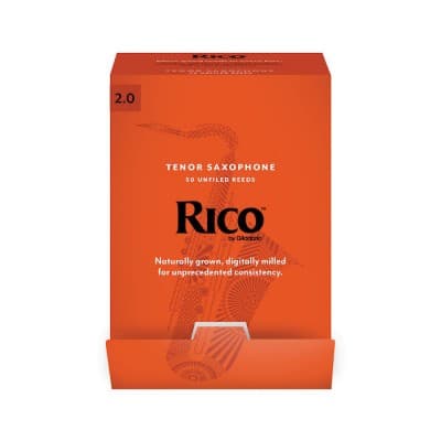 RKA0120-B50 - ANCHES RICO PAR TENORE SAXOPHONE, FORCE2 (BOX OF50)