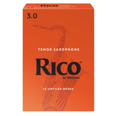 RKA0130-B50 - ANCHES RICO PAR TENORE SAXOPHONE, FORCE3 (BOX OF50)