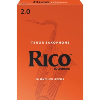 Rico Anches Saxophone Ténor Force 2.0 Pack De 10