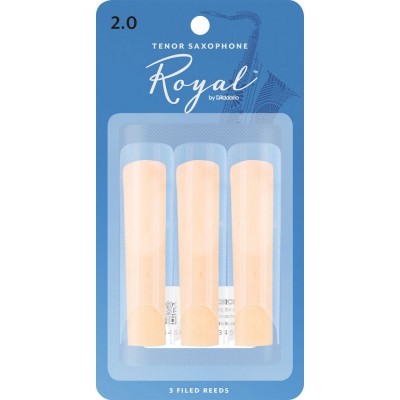 Rico Anches Saxophone Ténor Royal Force 2.0 Pack De 3