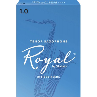 RKB1010 – ANCHES RICO ROYAL SAXOPHONE TENOR, FORCE 1.0, PACK DE 10