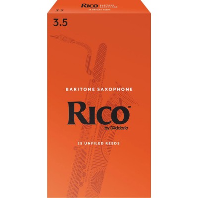RLA2535 – ANCHES RICO SAXOPHONE BARYTON FORCE 3.5 PACK DE 25