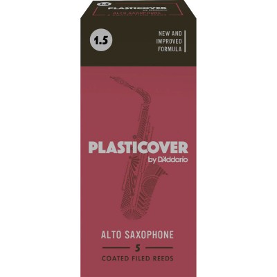 Rico Anches Saxophone Alto Plasticover Force 1.5 Pack De 5