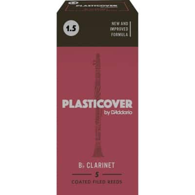 RICO PLASTICOVER BB CLARINET REEDS 1.5 