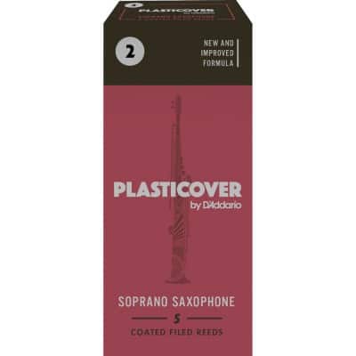 RICO PLASTICOVER SOPRANO SAXOPHONE REEDS 2 