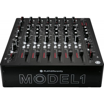6-CHANNEL ANALOGUE DJ CONSOLE, 2 STEREO SENDS/RETURNS, 2 STEREO OUTPUTS + BOOTH