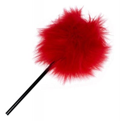 209RED - BD KICK BEATER - RED FURRY - BLACK SHAFT