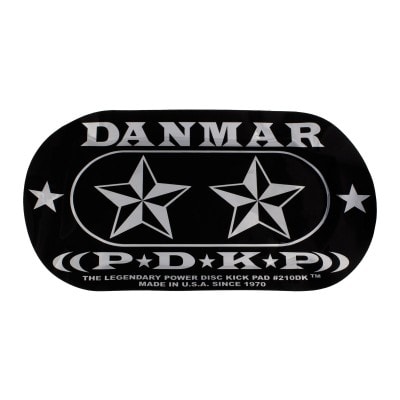 DANMAR 210DKST - PAD AUTOCOLLANT GROSSE CAISSE DOUBLE PEDALE - STAR