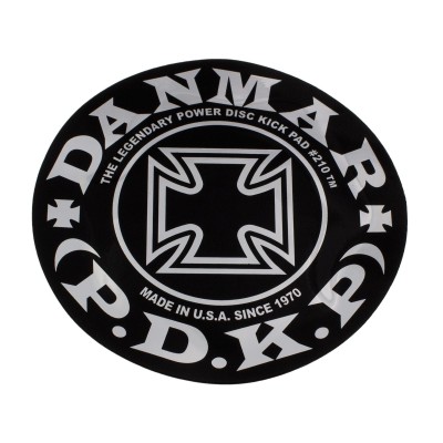 210IC - Pad Autocollant Grosse Caisse - Iron Cross