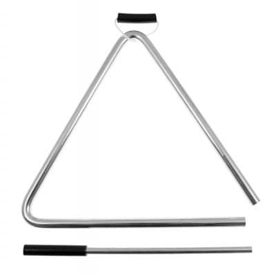 DANMAR 408 - TRIANGLE 8" ACIER HAUTE QUALITE