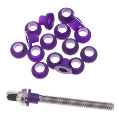 TRW100P NYLON TENSION ROD WASHERS PURPLE X100