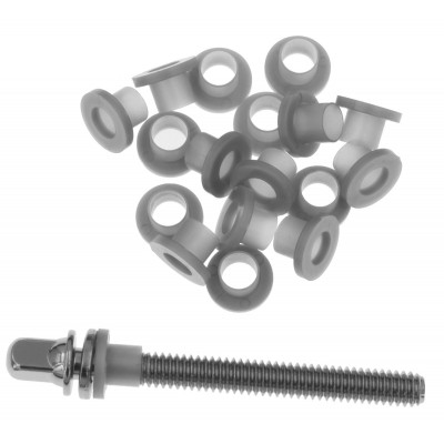 TRW50S NYLON TENSION ROD WASHERS SILVER X50