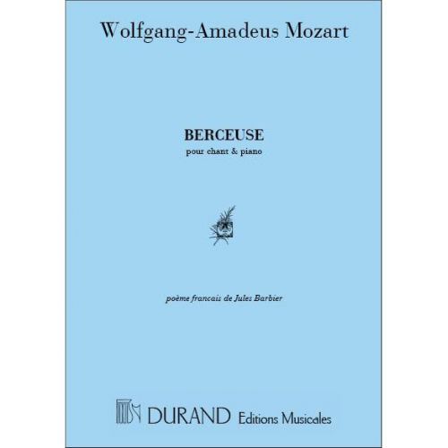 MOZART - BERCEUSE - CHANT ET PIANO