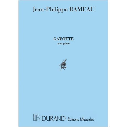 RAMEAU - GAVOTTE VARIEE - PIANO