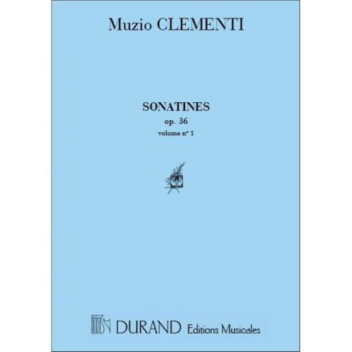 DURAND CLEMENTI - SONATINES OP 36 - PIANO