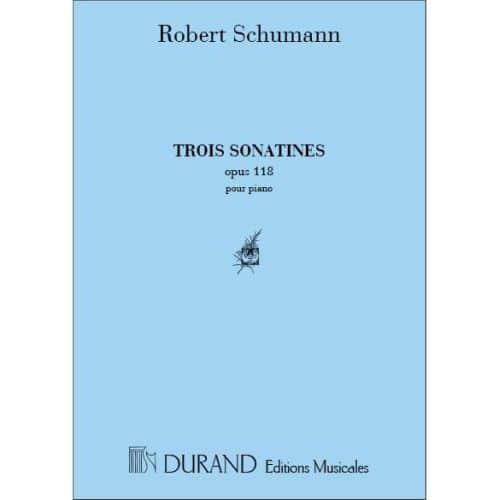 SCHUMANN - 3 SONATINES OP 118 - PIANO
