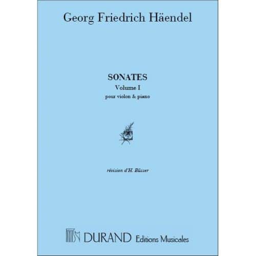 HAENDEL - SONATES VOL 1 - VIOLON ET PIANO