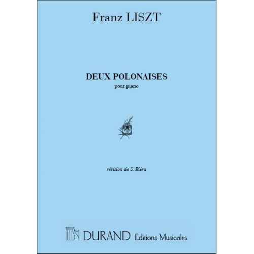 LISZT - 2 POLONAISES - PIANO