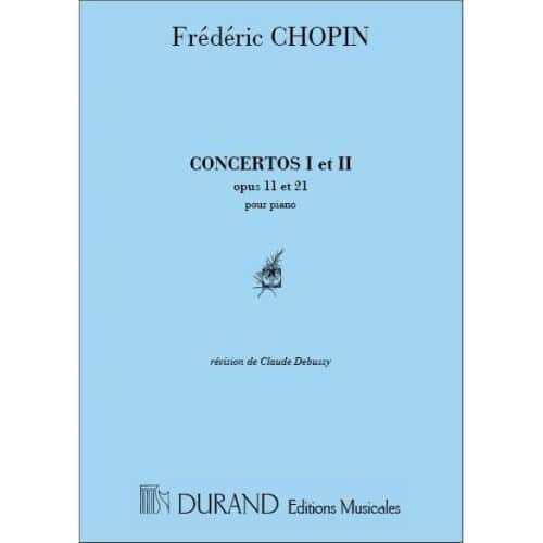 CHOPIN F. - CONCERTOS N 1 ET N 2 - PIANO