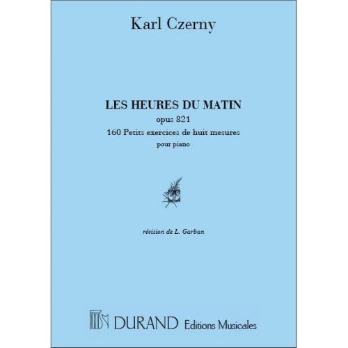 CZERNY - HEURES DU MATIN OP 821 - PIANO