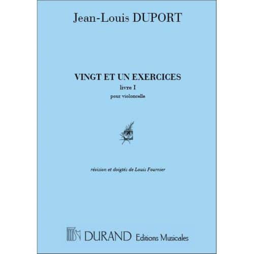 DUPORT - EXERCICES VOL 1 - VIOLONCELLE