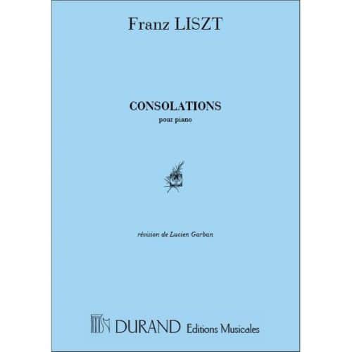 LISZT - CONSOLATIONS - PIANO