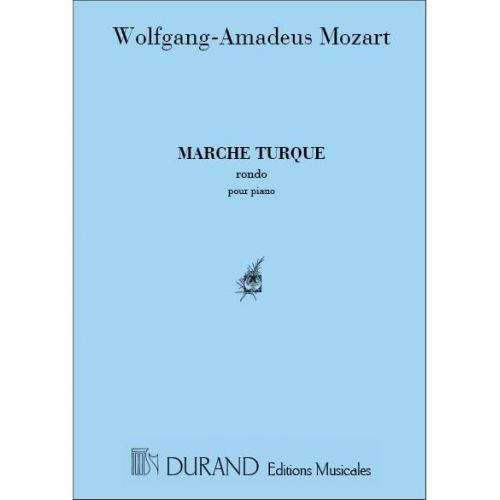 DURAND MOZART - MARCHE TURQUE - PIANO