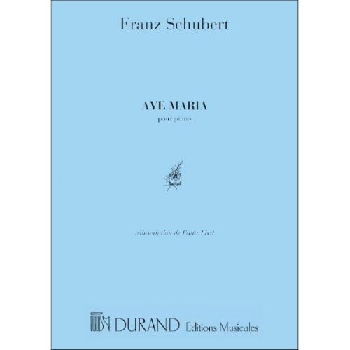 DURAND Schubert F. - Ave Maria - Piano
